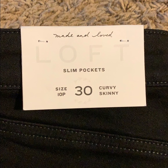 NWT Loft black jeans - Picture 2 of 4
